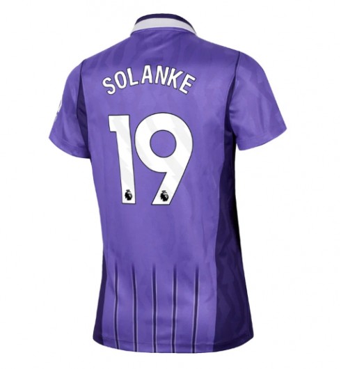 Tottenham Hotspur Dominic Solanke #19 Alternativní Dres pro Dámské 2026-27 Krátký Rukáv Tottenham Hotspur Dominic Solanke #19 Alternativní Dres pro Dámské 2026-27 Krátký Rukáv